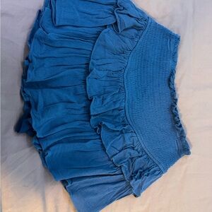 North End blue skirt